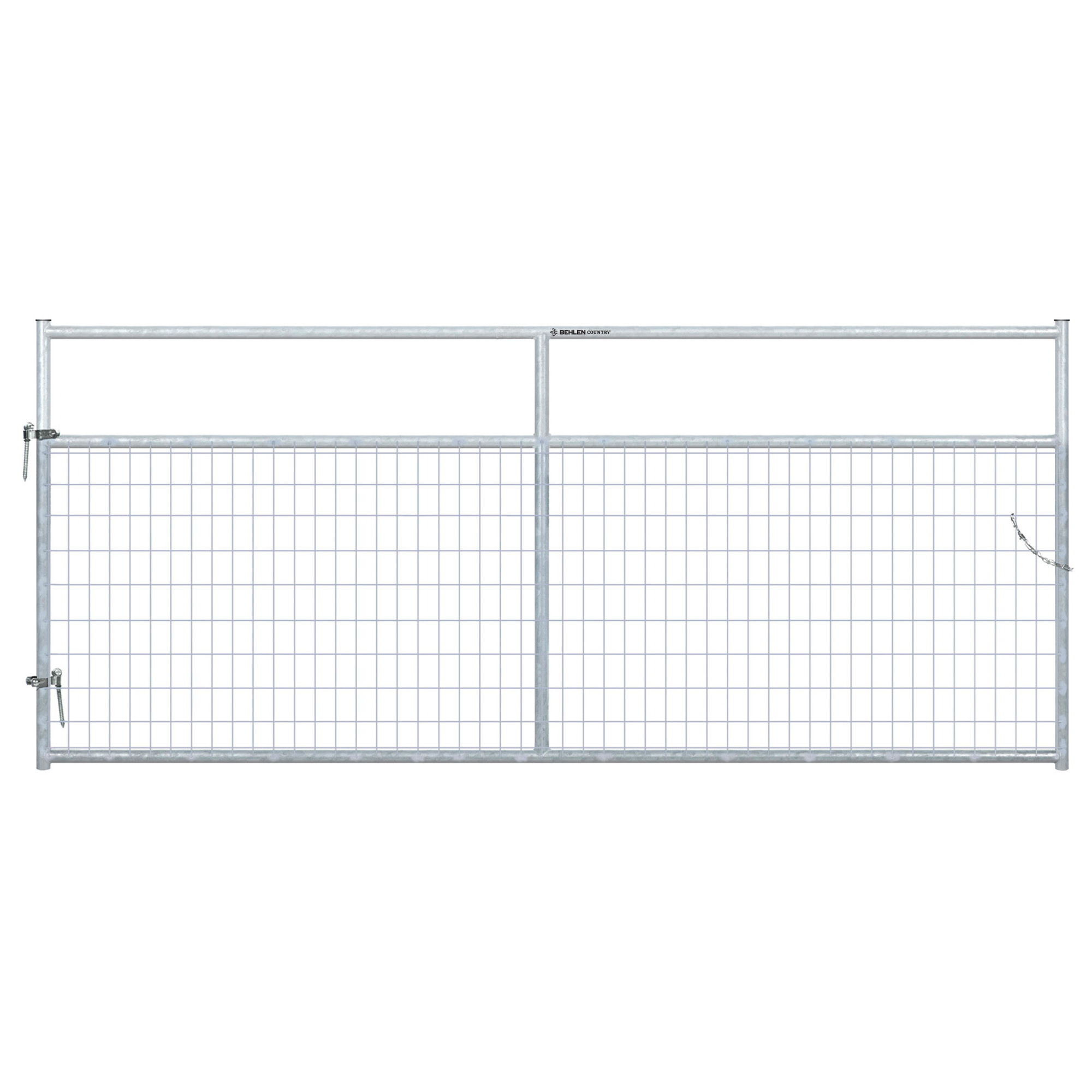 Behlen Country 10' - Frontier Gate | Galvanized